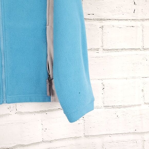 North Face zip up fleece jacket long sleeve girls - Picture 8 of 8